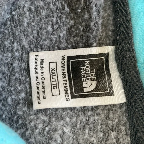 The North Face Hoodie Women's Sz XXL Gray Regular Fit Long Sleeve Pullover - Picture 12 of 16